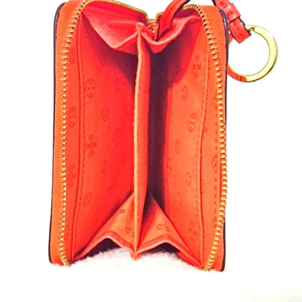 Tory Burch Zip Around Wallet with Keychain - Picture 3 of 8